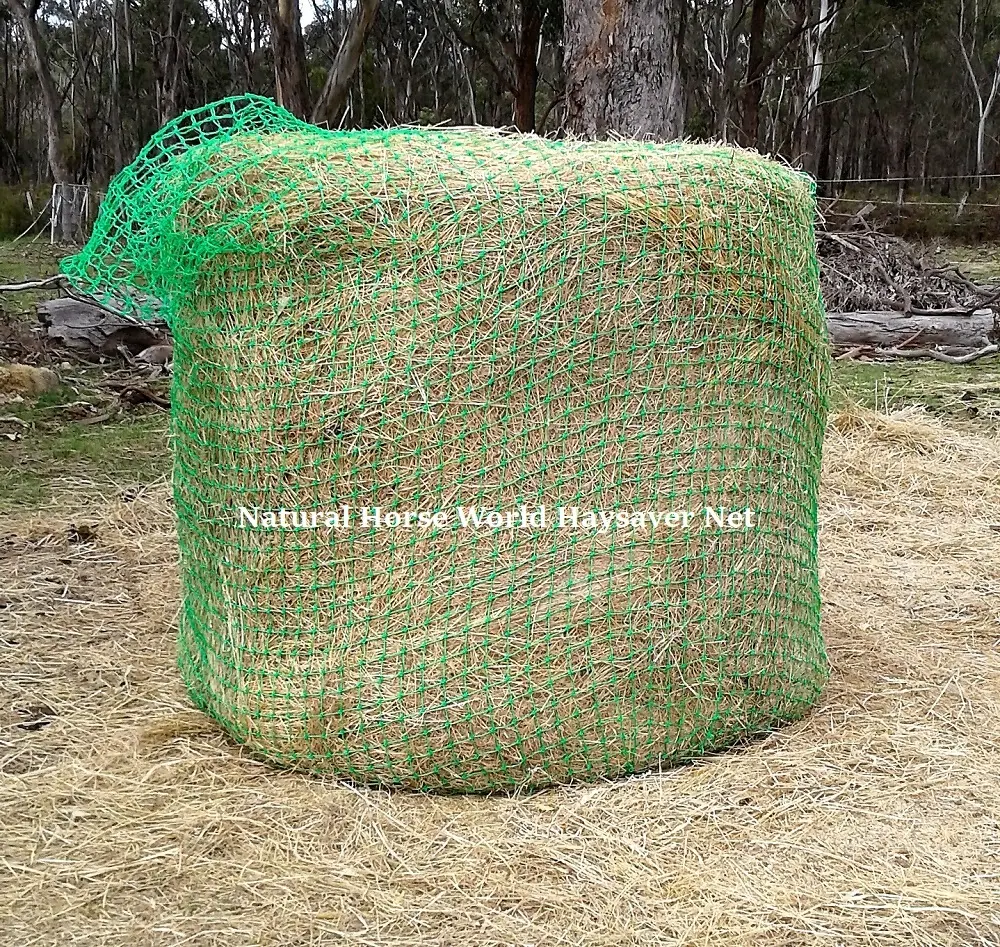 HaySaver Tuff Round Bale Hay Net 4cm holes /60 ply