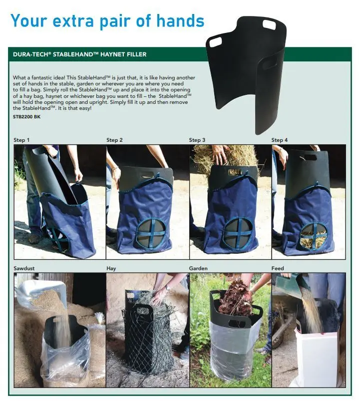 Dura-Tech Stablehand Haynet Filler