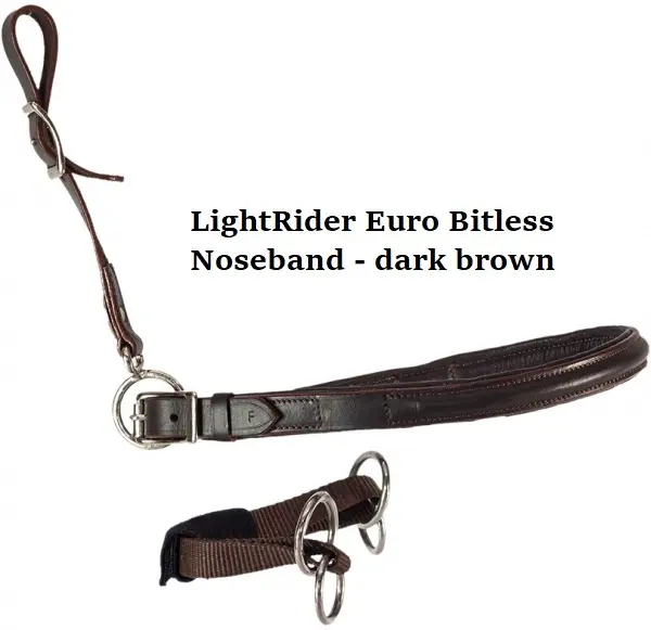 LightRider Euro Bitless Noseband