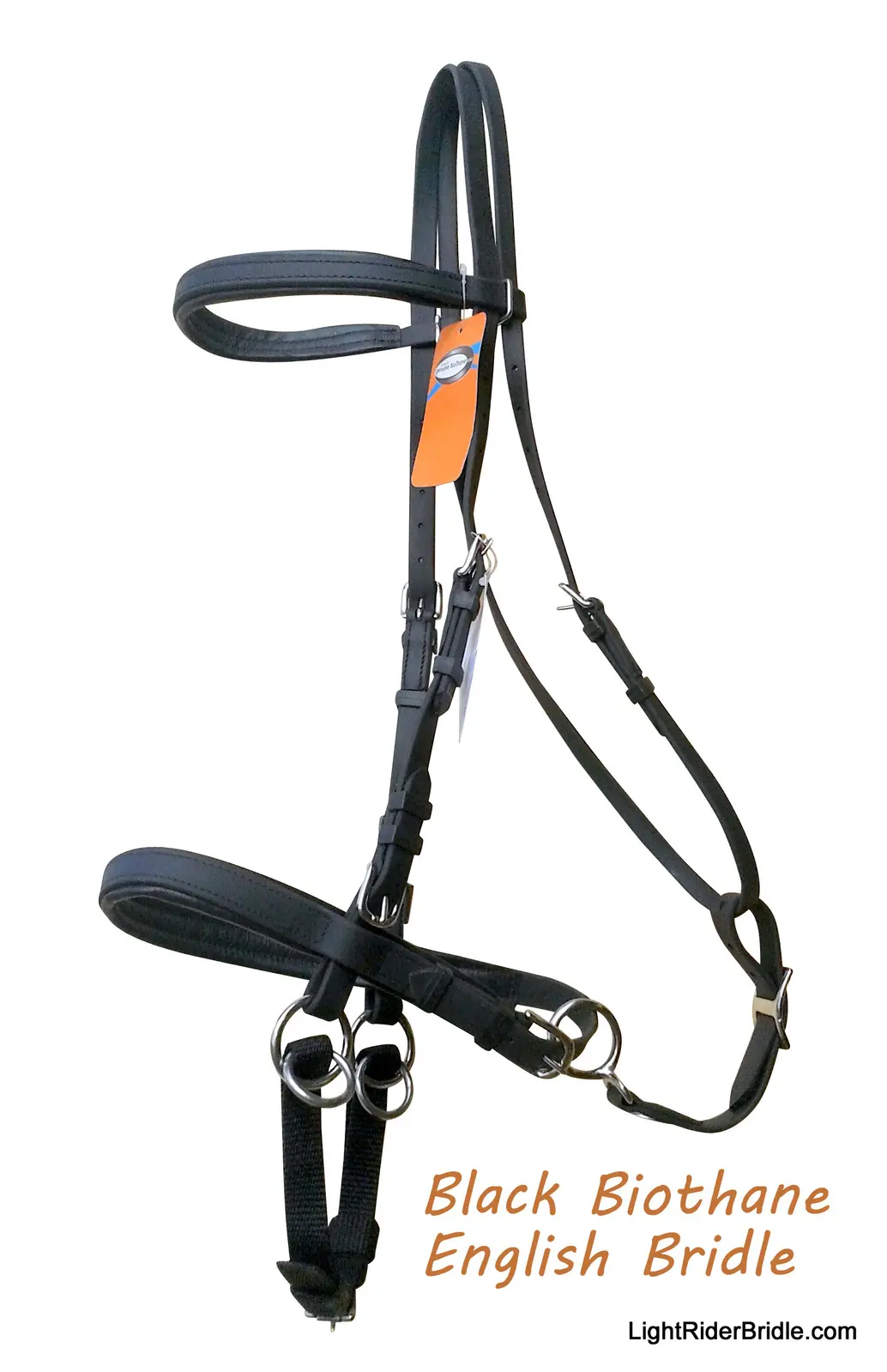 LightRider English Bitless Bridle