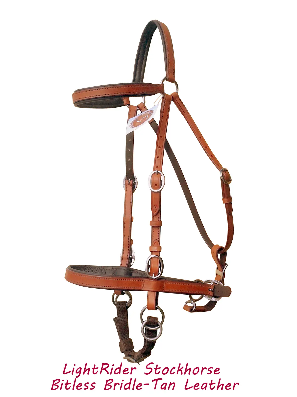 LightRider Stockhorse Bitless Bridle