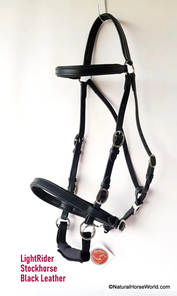 LightRider Stockhorse Bitless Bridle