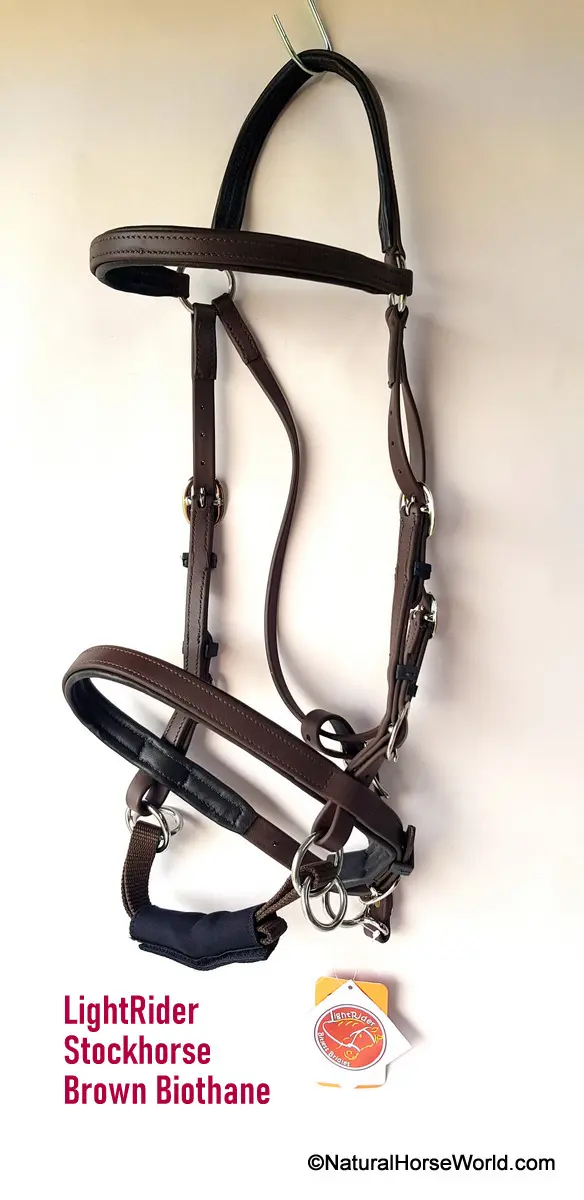 LightRider Stockhorse Bitless Bridle