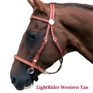 LightRider Western Bitless Bridle