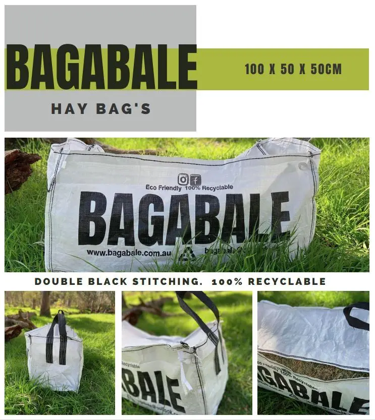 BagABale The Affordable Hay Transport Bag